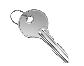 key footer